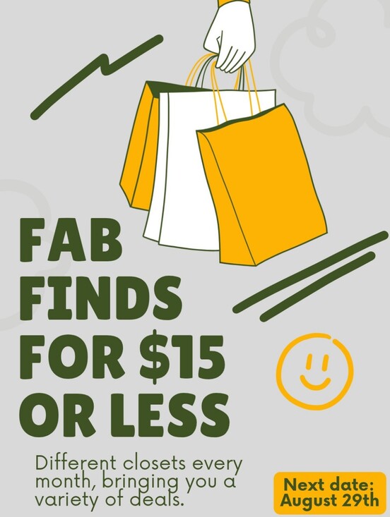 Other - Fab Finds For $15 Or Less Happening Now!